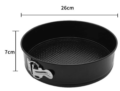 Set of 4 Springfoam Round Cake Tin.
